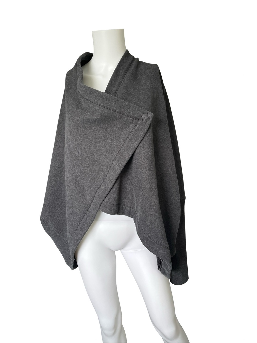 Lululemon It Makes Two Wrap Heathered Black Dark Gray Womens Size Small Medium